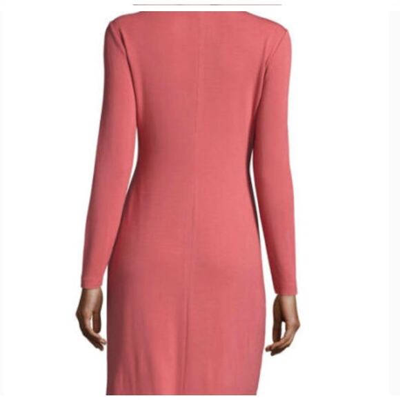 Lafayette 148 New York Faux Wrap Dress Sz L - Picture 2 of 8